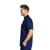 Bluza kucharska granatowa na napy elastyczna krótki rękaw roz.3XL